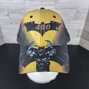 Vintage Batman Begins 400 NASCAR Hat Michigan Speedway 2005 Promo Cap
